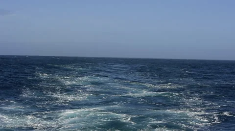 Beagle channel  leaving the port Stock Footage 62783434