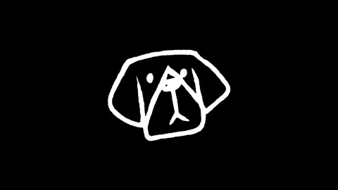 Beagle Dog Head Icon Stockbeeldmateriaal 345592399