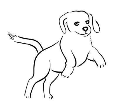 Beagle dog Stock Illustration