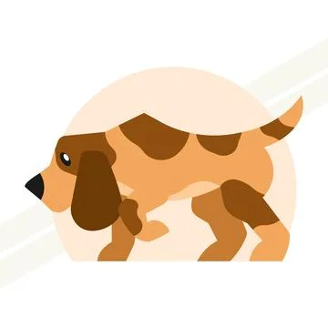Beagle-dog Stock Illustration