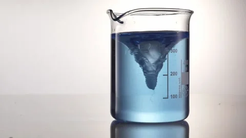 Beaker blue 2 Stock Footage