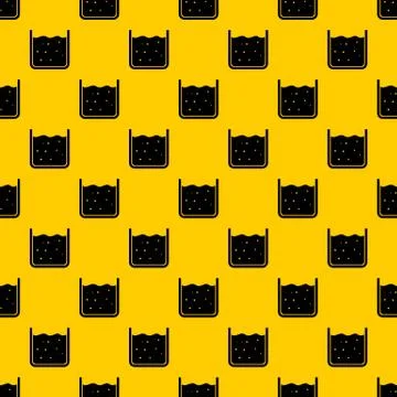 Beaker filled with liquid pattern vector 스톡 일러스트