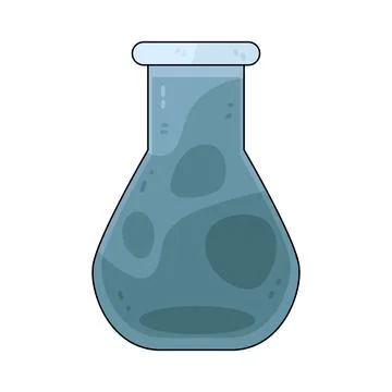 Beaker illustration Stock Illustration