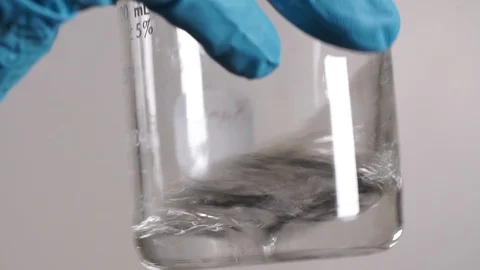 Beaker with liquid Stock-Footage 101033266