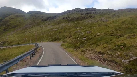 Bealach Na Ba Drive Speeded up x 8 库存影片 151039983