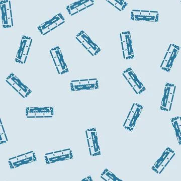Beam bridge glyph seamless pattern 스톡 일러스트