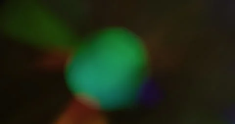 Beam lens blur rainbow effect sparkle shine flare Stock Footage 336037079
