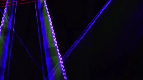 Beam lighting effects 動画素材 96313441