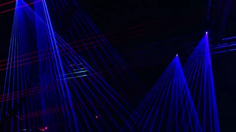 Beam lighting effects 動画素材 96313859