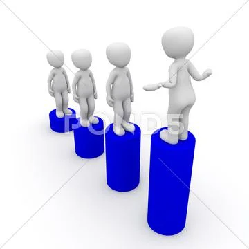 Beam stairs Stock Illustration