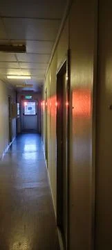 The beam on the wall 写真素材