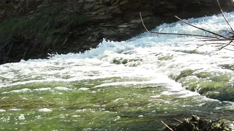 Beamers falls - close up 库存影片 172390121