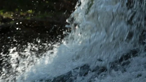 Beamers falls - close up Stock Footage 172390220