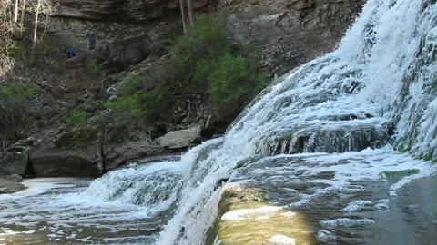 Beamers falls - medium shot Stock Footage 172390141