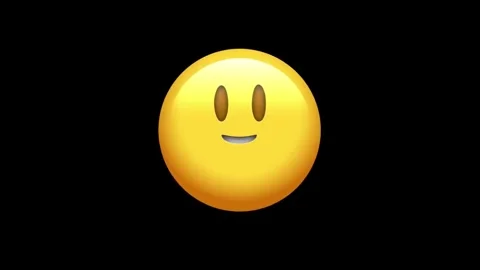 Beaming Face Animated Emoji Stock Footage 329406259