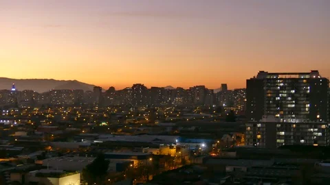 Beaming lights of Nunoa Stock Footage 94975372