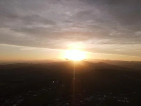 Beaming Sunset Stock Photos