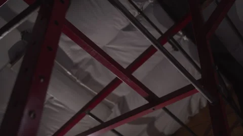 Beams And Bars In Gym Stock Footage 270324713