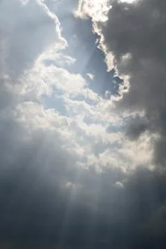 Beams from heaven Stock Photos