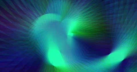 Beams of light in blue, violet and green hues in corrugated glass Stock Footage 242587193