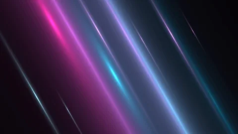 Beams of light different colours rotating on black background. Stock Footage 116810035