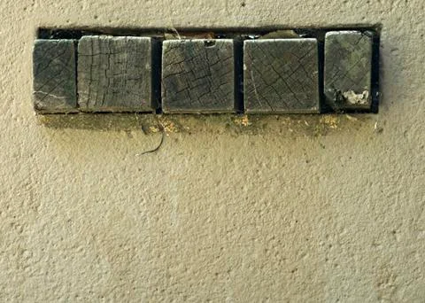 Beams Through Cement 写真素材