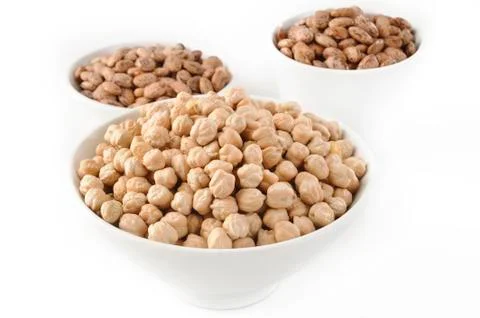 Bean in bowl Stock Photos