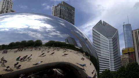 The Bean in Chicago, Illinois Stock Footage 52729485