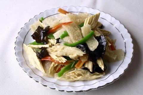 Bean curd stick Stock Photos