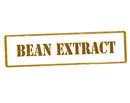 Bean extract Stock Illustration