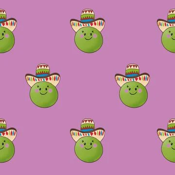 Bean pattern Illustrazione stock