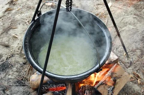 Bean from pot Stock Photos