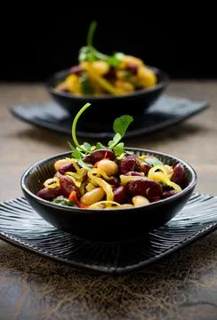 Bean salad Stock Photos
