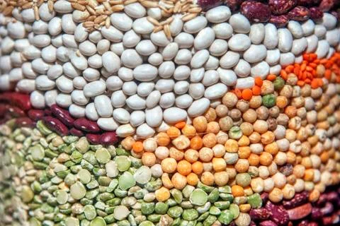 Bean seeds Stock Photos