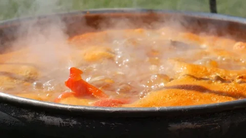 Bean soup 스톡 동영상 103572559