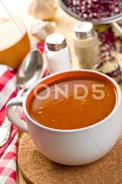 Bean soup Stock Photos