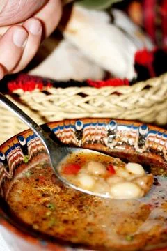 Bean soup 스톡 사진