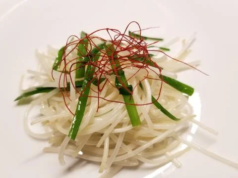 Bean Sprout Salad Stock Photos
