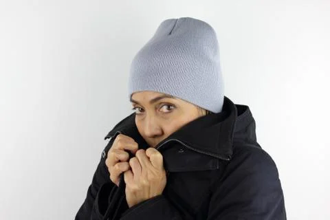 Beanie for winter Stock Photos