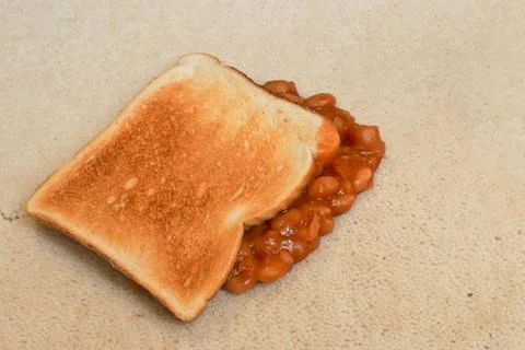 Beans carpet stain Stock Photos