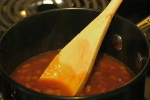 Beans Cook Video stock 92298