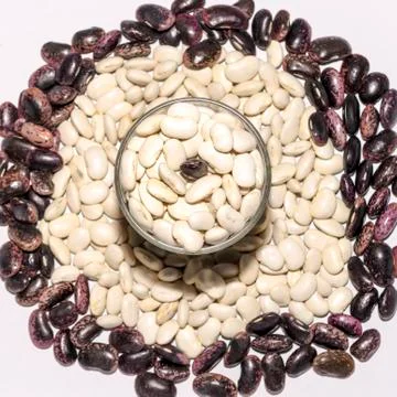 Beans in the cup Foto stock