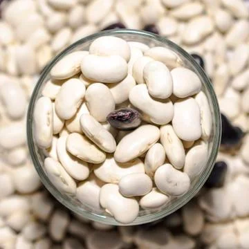 Beans in the cup Foto stock