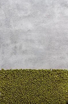Beans mung bean, background or texture, copy space Stock Photos