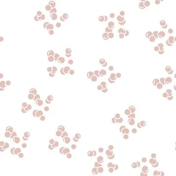 Beans peas glyph seamless pattern Illustrazione stock