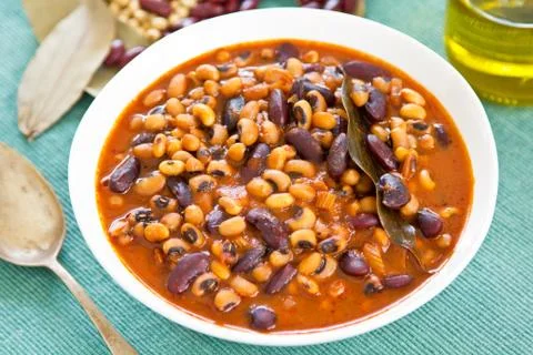 Beans soup (Stew ) Stock Photos