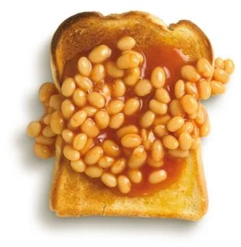 Beans on toast, Stock Photos