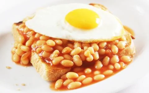 Beans On Toast Stock Photos