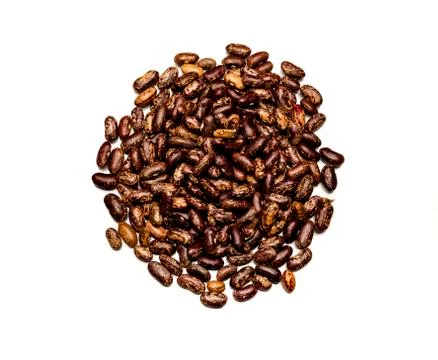 Beans on a white background Stock Photos