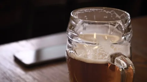 Bear and smartphone Stock Footage 98215381